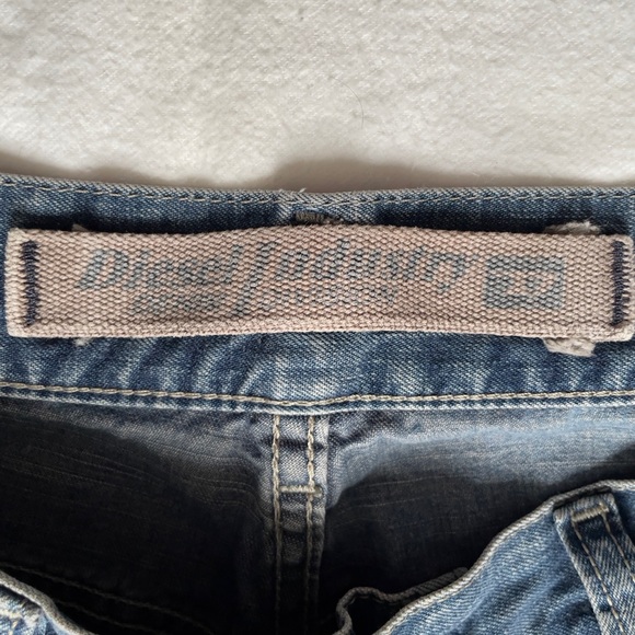 Vintage Diesel Industry Jeans 34x30 Straight Leg Made in Italy - Picture 8 of 12